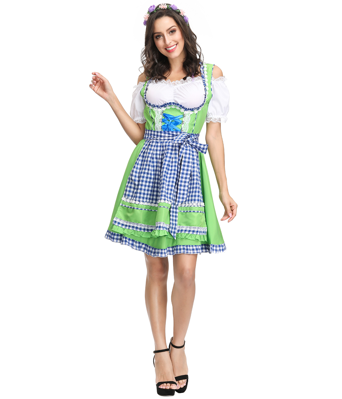 F1910-1 oktoberfest maid costume